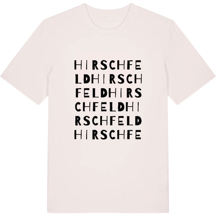 Hirschfeld ordlek t-shirt – t-shirt från PinShirt