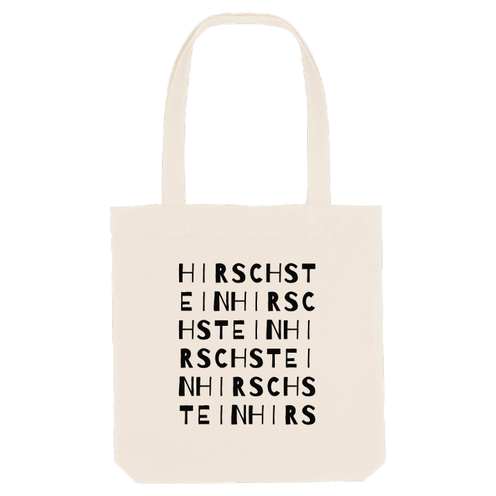 Hirschstein ordlek tygkasse – tygkasse från PinShirt