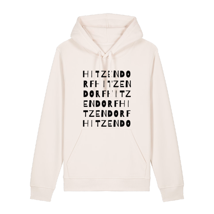Hitzendorf ordlek hoodie – hoodie från PinShirt