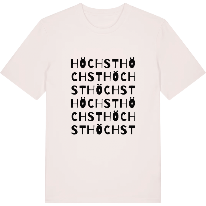 Höchst ordlek t-shirt – t-shirt från PinShirt