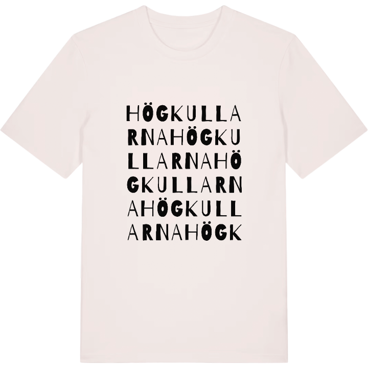 Högkullarna ordlek t-shirt – t-shirt från PinShirt