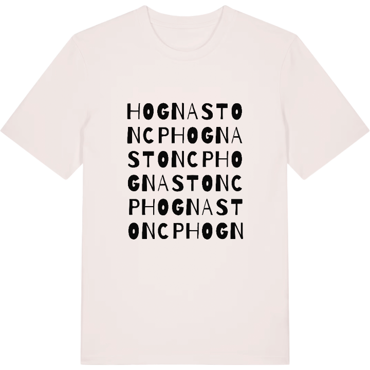 Hognaston CP ordlek t-shirt – t-shirt från PinShirt