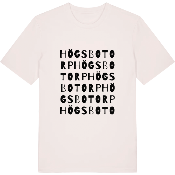 Högsbotorp ordlek t-shirt – t-shirt från PinShirt
