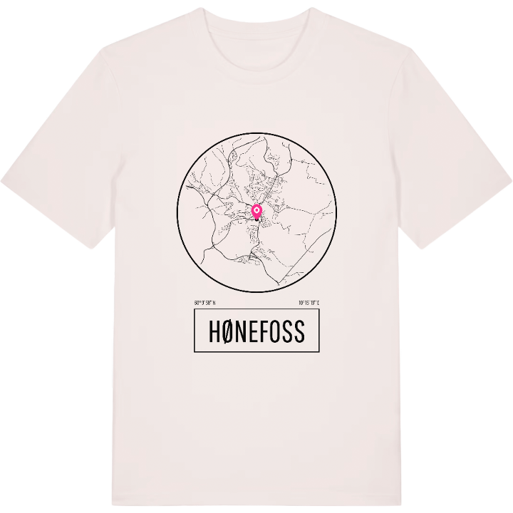 Hønefoss t-shirt – t-shirt från PinShirt