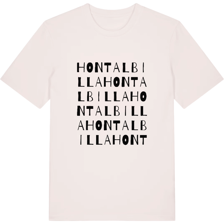 Hontalbilla ordlek t-shirt – t-shirt från PinShirt