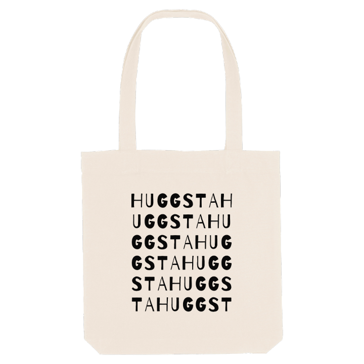 Huggsta ordlek tygkasse – tygkasse från PinShirt