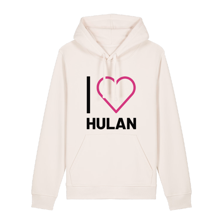 Jag älskar Hulan hoodie stort tryck – hoodie från PinShirt