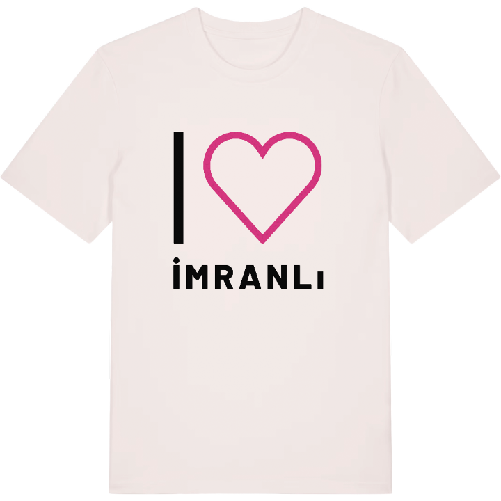 Jag älskar İmranlı t-shirt stort tryck – t-shirt från PinShirt
