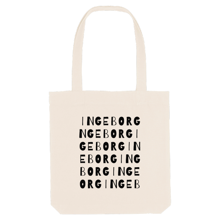 Ingeborg ordlek tygkasse – tygkasse från PinShirt