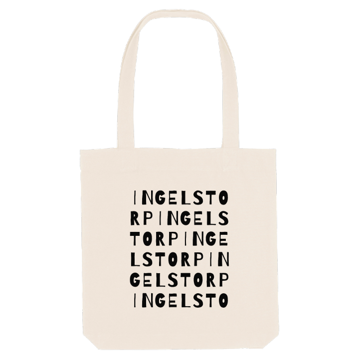 Ingelstorp ordlek tygkasse – tygkasse från PinShirt