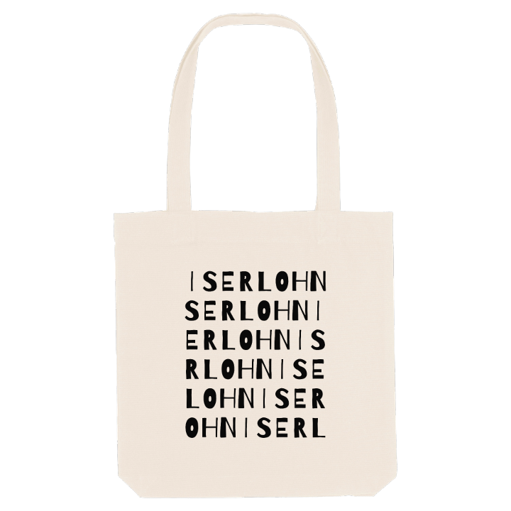 Iserlohn ordlek tygkasse – tygkasse från PinShirt