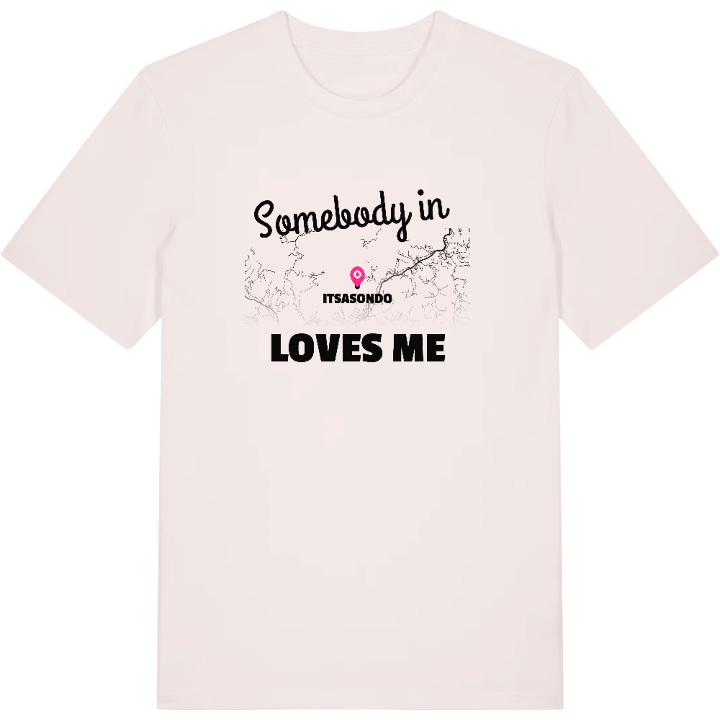 Någon i Itsasondo älskar mig t-shirt – t-shirt från PinShirt