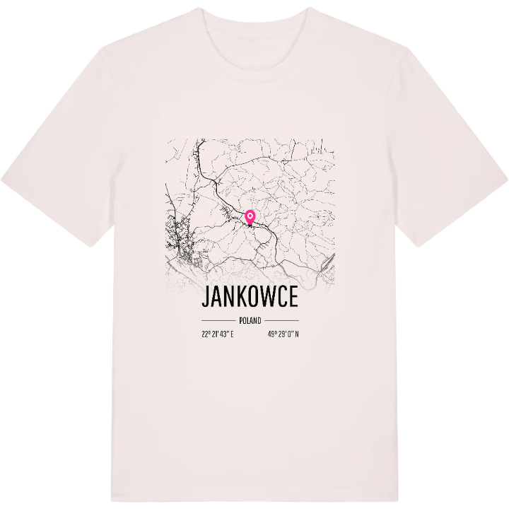 Jankowce karta t-shirt – t-shirt från PinShirt