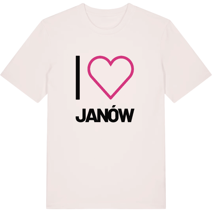 Jag älskar Janów t-shirt stort tryck – t-shirt från PinShirt