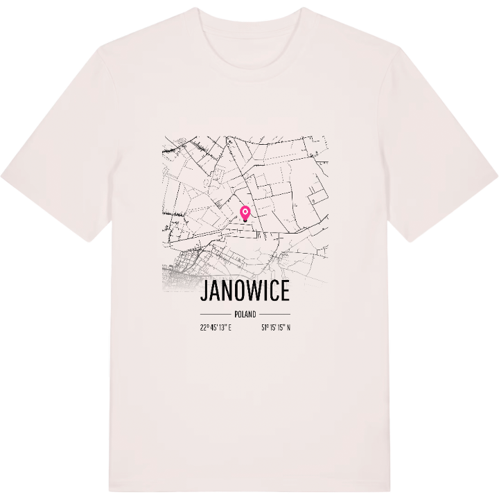 Janowice karta t-shirt – t-shirt från PinShirt
