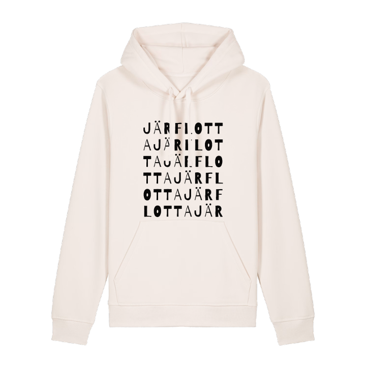 Järflotta ordlek hoodie – hoodie från PinShirt