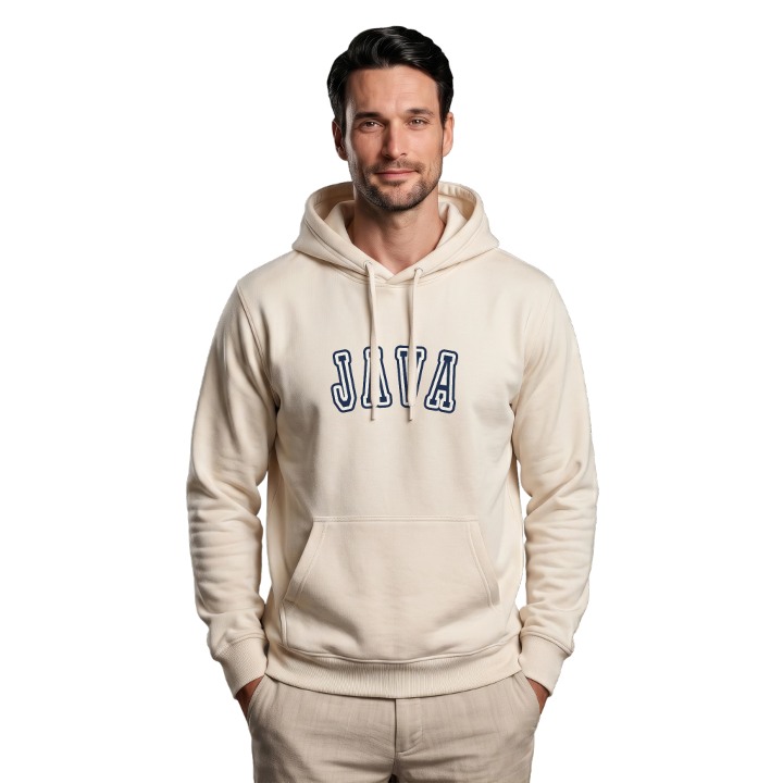 Java college hoodie – hoodie från PinShirt