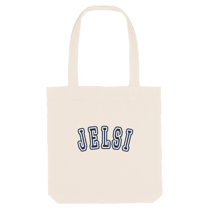 Jelsi college tygkasse – tygkasse från PinShirt
