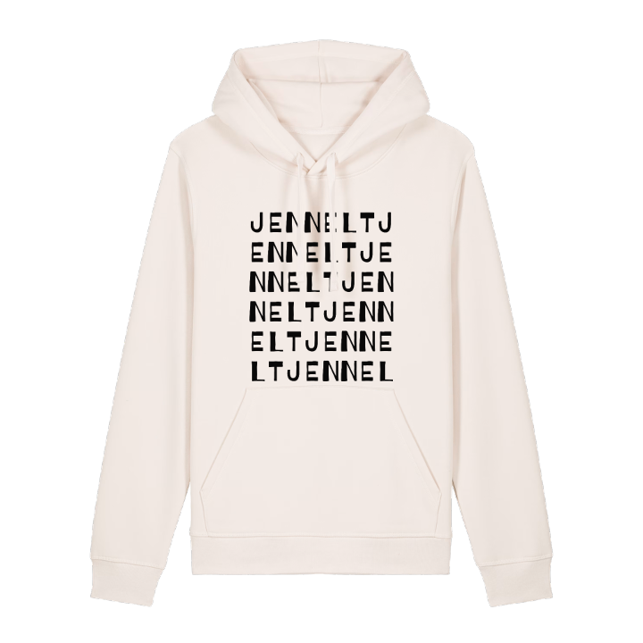 Jennelt ordlek hoodie – hoodie från PinShirt