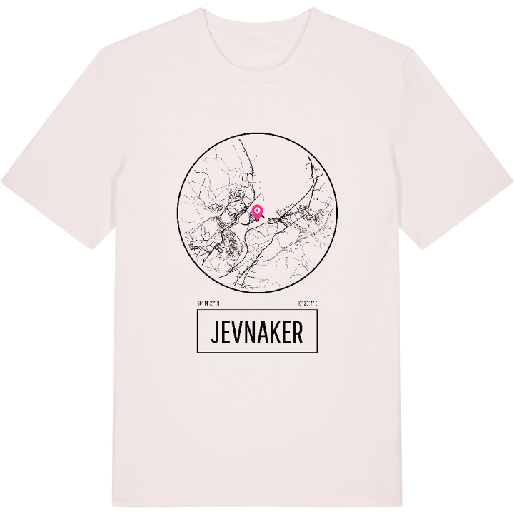 Jevnaker t-shirt – t-shirt från PinShirt