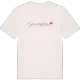 Juodegliai hjärta t-shirt