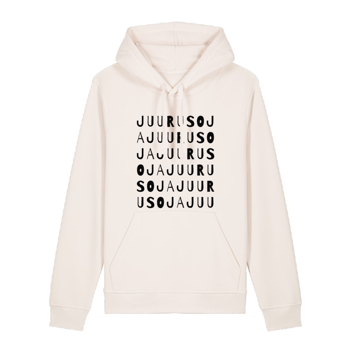 Juurusoja ordlek hoodie – hoodie från PinShirt