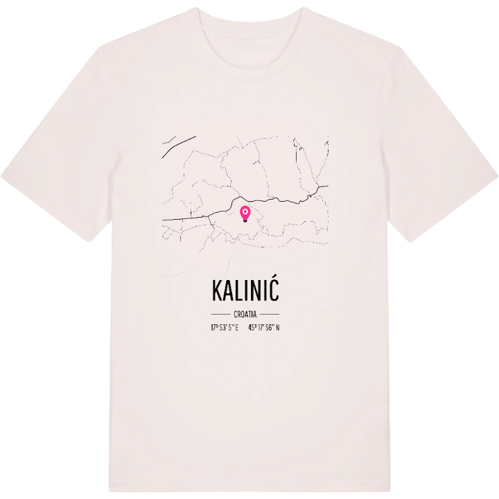Kalinić karta t-shirt – t-shirt från PinShirt