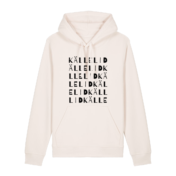Källelid ordlek hoodie – hoodie från PinShirt