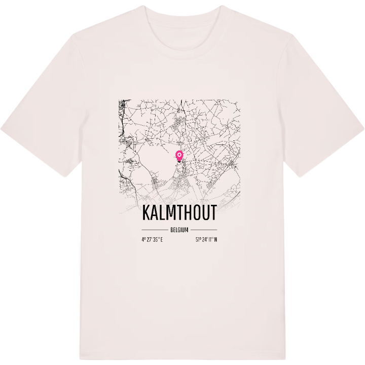 Kalmthout karta t-shirt – t-shirt från PinShirt