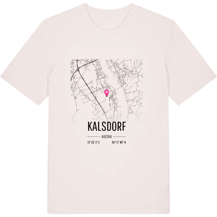 Kalsdorf karta t-shirt – t-shirt från PinShirt