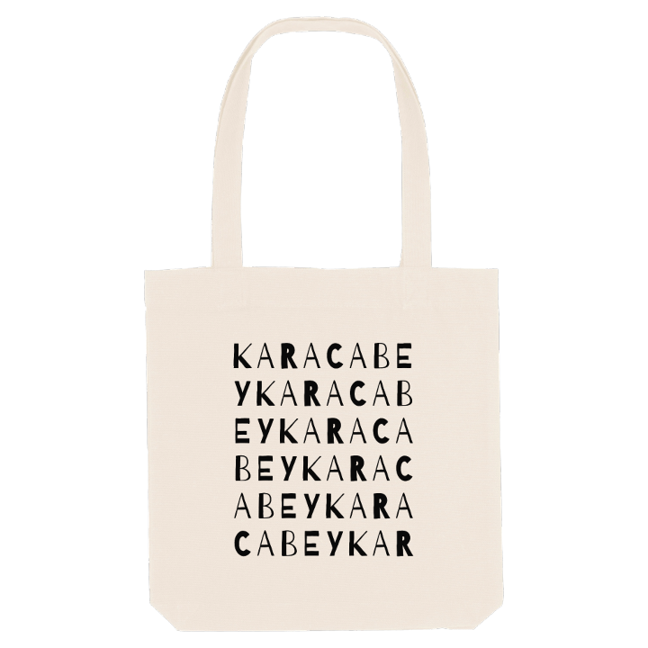 Karacabey ordlek tygkasse – tygkasse från PinShirt