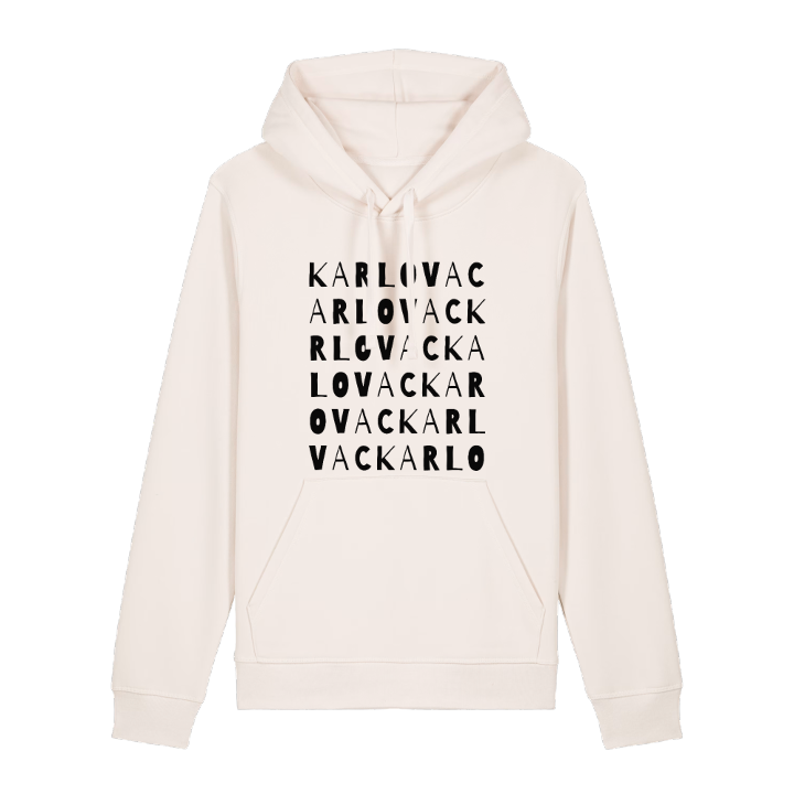Karlovac ordlek hoodie – hoodie från PinShirt