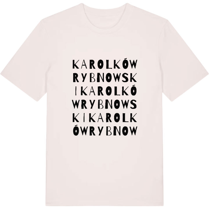 Karolków Rybnowski ordlek t-shirt – t-shirt från PinShirt