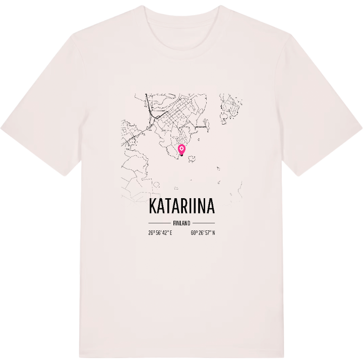 Katariina karta t-shirt – t-shirt från PinShirt