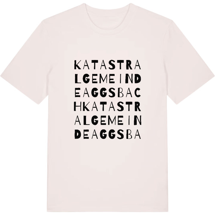 Katastralgemeinde Aggsbach ordlek t-shirt – t-shirt från PinShirt