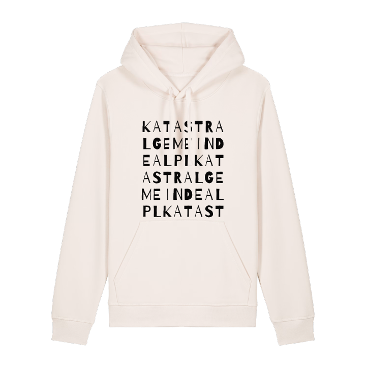 Katastralgemeinde Alpl ordlek hoodie – hoodie från PinShirt