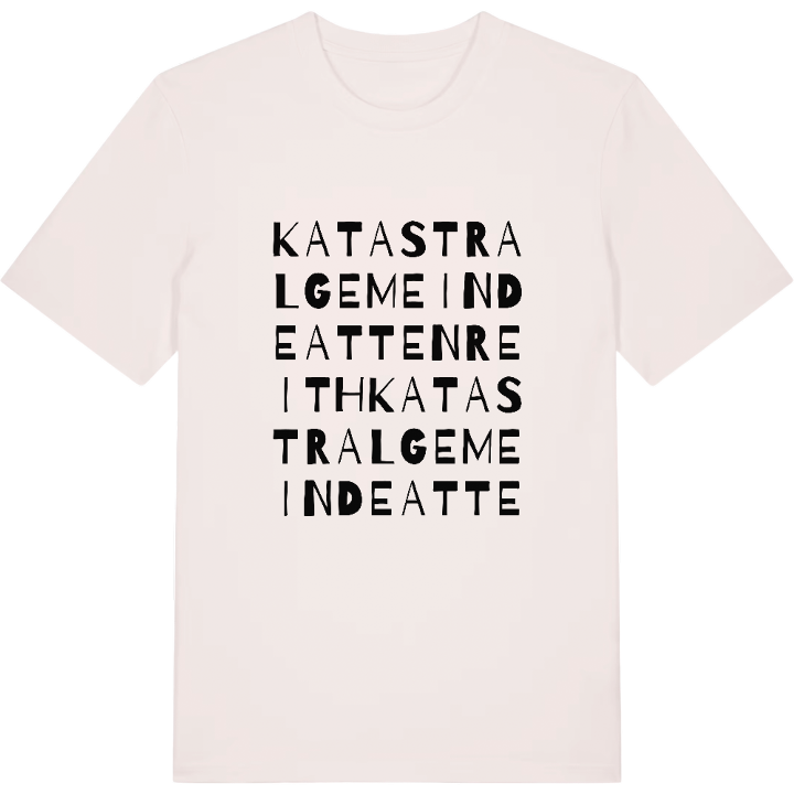 Katastralgemeinde Attenreith ordlek t-shirt – t-shirt från PinShirt
