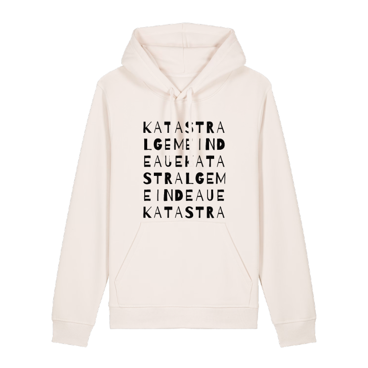 Katastralgemeinde Aue ordlek hoodie – hoodie från PinShirt