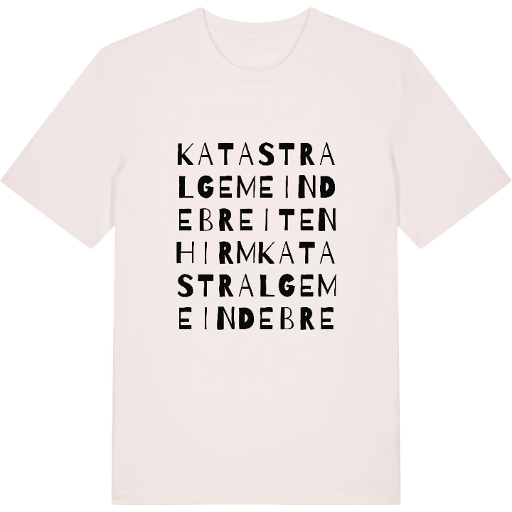 Katastralgemeinde Breitenhirm ordlek t-shirt – t-shirt från PinShirt