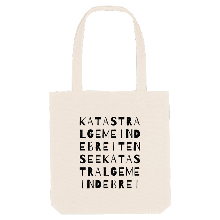Katastralgemeinde Breitensee ordlek tygkasse – tygkasse från PinShirt