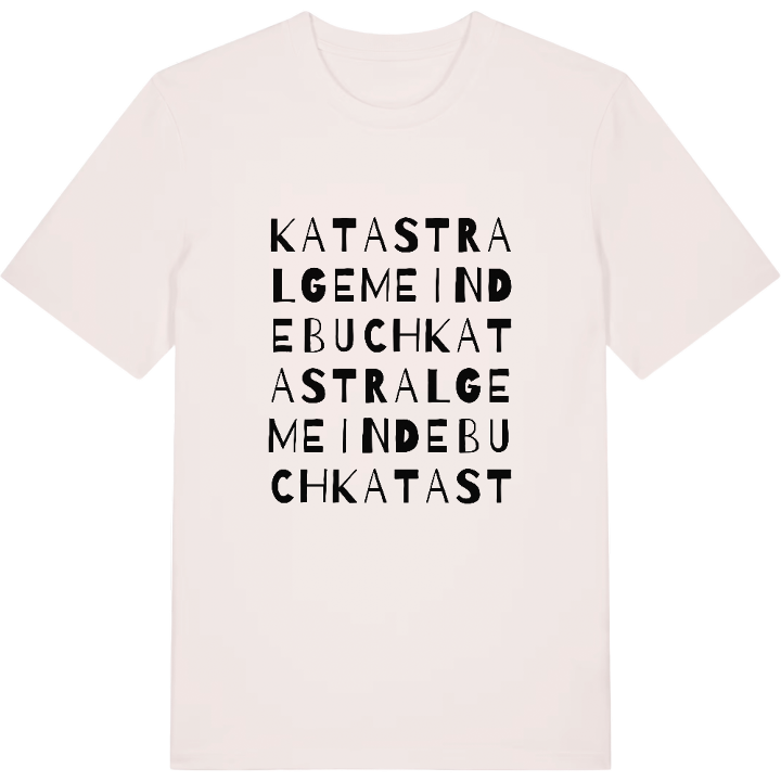 Katastralgemeinde Buch ordlek t-shirt – t-shirt från PinShirt