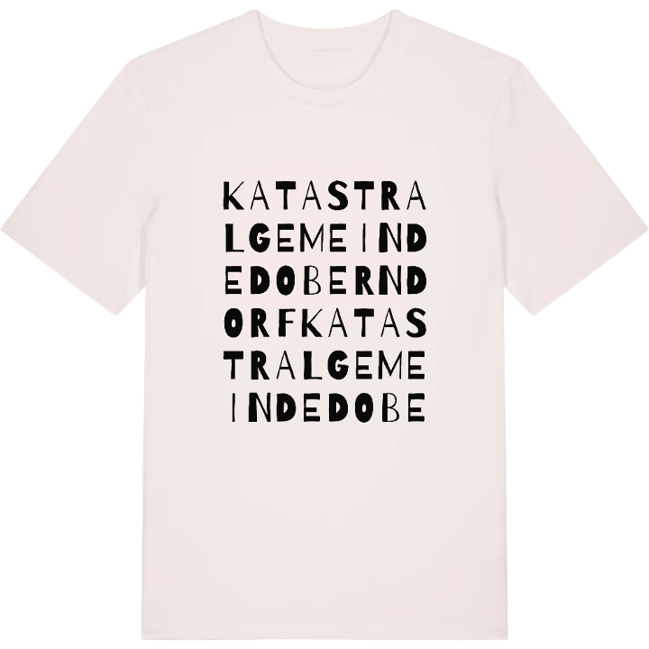 Katastralgemeinde Doberndorf ordlek t-shirt – t-shirt från PinShirt