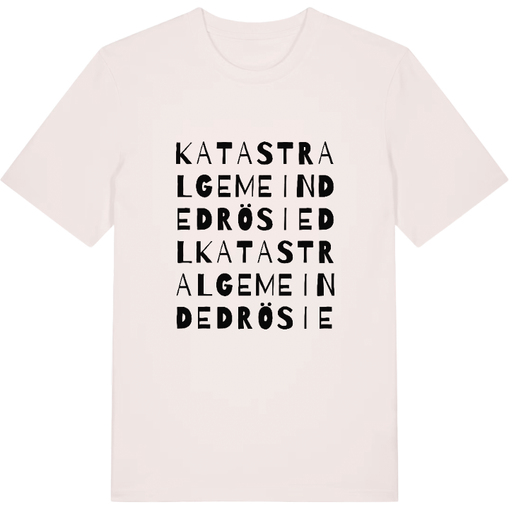 Katastralgemeinde Drösiedl ordlek t-shirt – t-shirt från PinShirt
