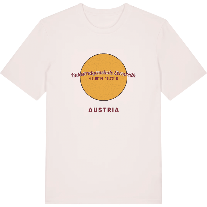 Katastralgemeinde Ebersreith cirkel t-shirt – t-shirt från PinShirt