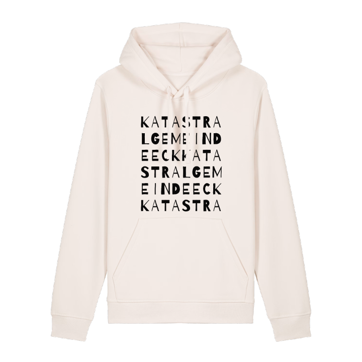 Katastralgemeinde Eck ordlek hoodie – hoodie från PinShirt