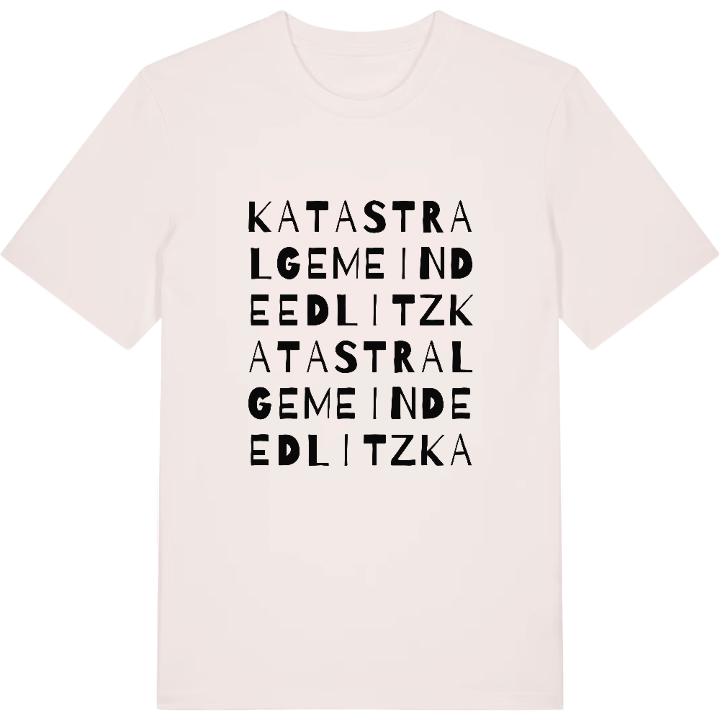 Katastralgemeinde Edlitz ordlek t-shirt – t-shirt från PinShirt