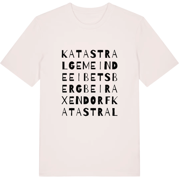Katastralgemeinde Eibetsberg bei Raxendorf ordlek t-shirt – t-shirt från PinShirt