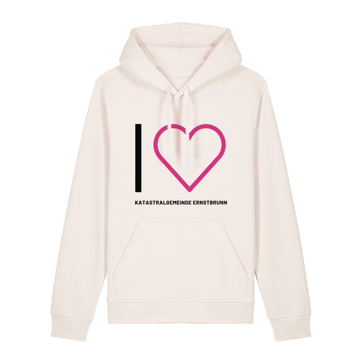 Jag älskar Katastralgemeinde Ernstbrunn hoodie stort tryck – hoodie från PinShirt