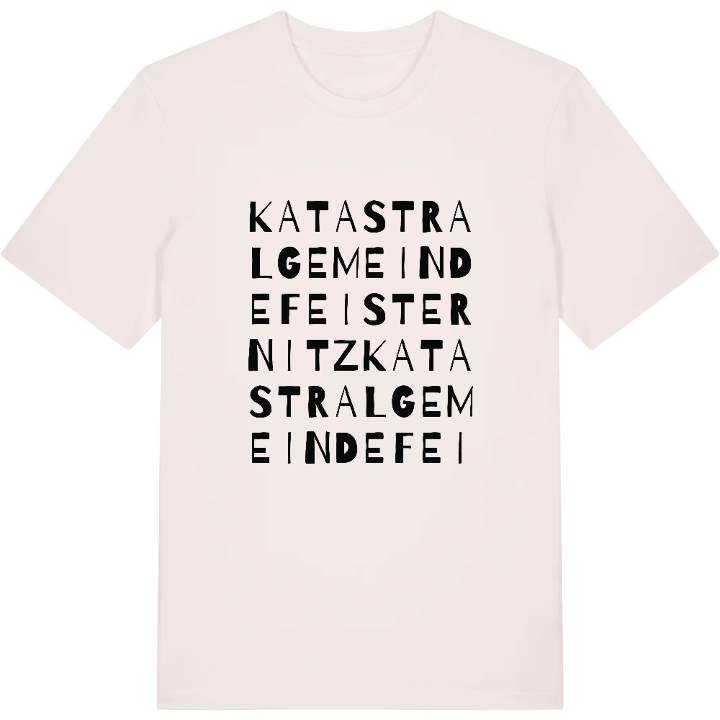Katastralgemeinde Feisternitz ordlek t-shirt – t-shirt från PinShirt