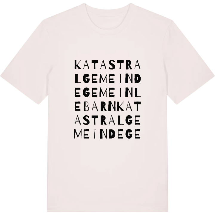 Katastralgemeinde Gemeinlebarn ordlek t-shirt – t-shirt från PinShirt
